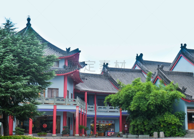 户外,雾,修道院,武当山,全部,美,台阶,水平画幅,传统,寺庙