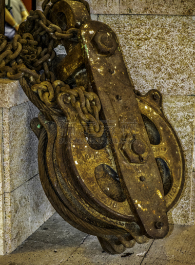 生锈的,西班牙,加那利群岛,滑车,平衡折角灯,帕尔马,垂直画幅,无人,大西洋,大西洋群岛