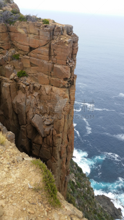 Cape Raoul,悬崖,垂直画幅,无人,户外,澳大利亚,摄影