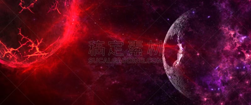 星系,行星,未来,壁纸,天空,望远镜,宇航员,太空,月亮,绘画插图