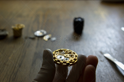 表,机件,钟表匠,强迫性的,口袋,车轮,古董,水平画幅,古老的,古典式