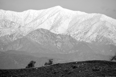 雪,山,在上面,寒冷,雪山,环境,云,加利福尼亚,自然美,古典式
