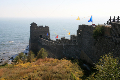 长城,风景,纪念碑,天空,水平画幅,墙,无人,户外