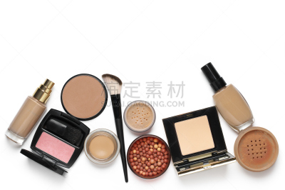 彩妆,化妆用品,舞台,个人随身用品,美,留白,褐色,调色板,边框,水平画幅