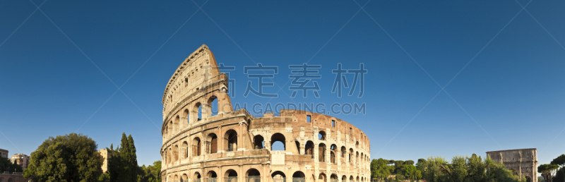 罗马,罗马斗兽场,圆形剧场,黄昏,古罗马广场,户外,建筑,欧洲,远古的,建筑外部