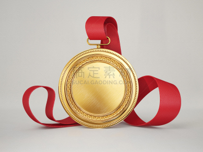 奖牌,奖杯,领导能力,水平画幅,绘画插图,符号,标签,证章,红色,运动