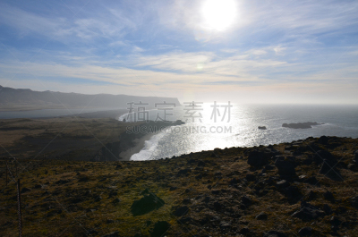 维克,风景,冰岛国,非凡的,欧洲,偏远的,图像,蒂霍拉伊,无人,岩石