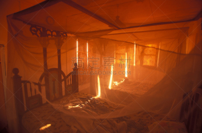 坦桑尼亚,桑吉巴尔,蚊子,住宅房间,水平画幅,建筑,无人,非洲,房屋,岛