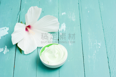 面霜,健康保健,怀旧风格,化妆用品,乡村风格,背景,护手霜,木制,漩涡形,白色