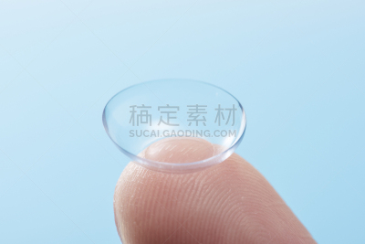 隐形眼镜,手指,水平画幅,视觉缺陷,近视,特写,部分,验光师,医疗用品,柔和