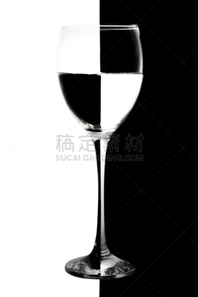 白色背景,玻璃,黑色背景,蒙德里安酒店,紫苑,数字2,葡萄酒,暗色,一个物体,背景分离