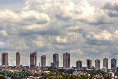 城市,南美,天空,水平画幅,无人,户外,云景,都市风景,现代,建筑业