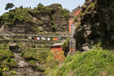 修道院,武当山,武术,湖北省,道教,宝塔,水平画幅,建筑,旅行者,屋顶
