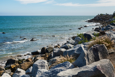 海岸线,太平洋,极端地形,石头,罗博斯角州立保护区,自然,悬崖,水平画幅,风化的,沙子