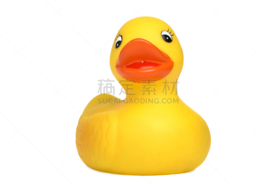 背景分离,橡皮鸭子,小鸭子,水平画幅,无人,鸟类,白色,剪贴路径,黄色,动物