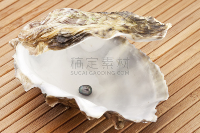 黑珍珠,珠母,牡蛎,自然,概念,华贵,开着的,图像,软体动物,动物
