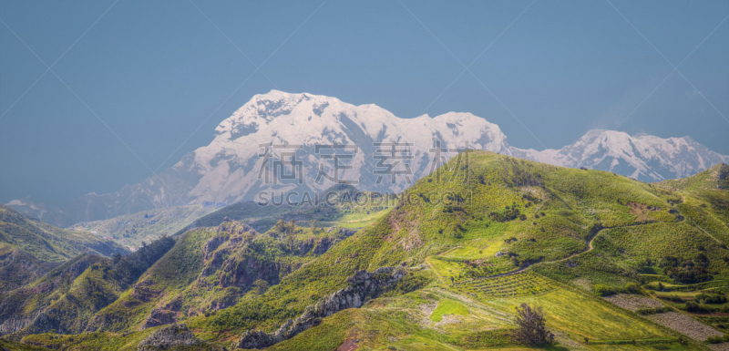 山,安纳普纳生态保护区,水平画幅,喜马拉雅山脉,户外,篮子,道拉吉利峰,明信片,看,甘达基