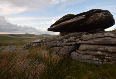 bodmin moor,突岩,老鹰,桨叉架船,康沃尔,旷野,火成岩,停泊的,摩尔人风格,水平画幅