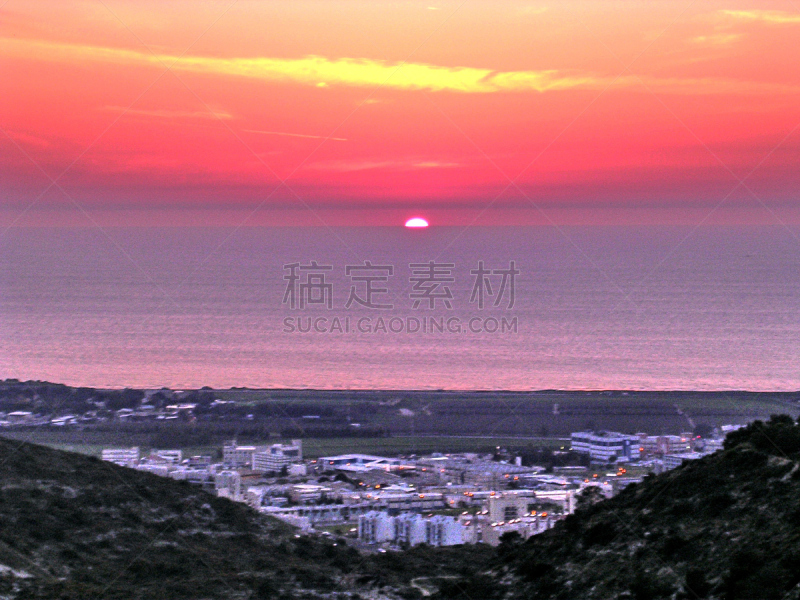 海法,风景,2004,自然,天空,美,水平画幅,无人,蓝色,海洋