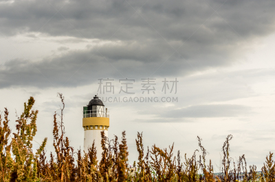 灯塔楼,戏剧性的天空,天空,留白,暴风雨,水平画幅,云,无人,交通方式,光