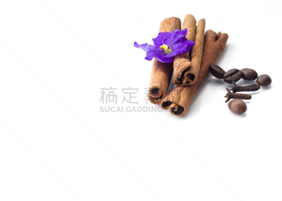 咖啡,白色背景,分离着色,平衡折角灯,烤咖啡豆,褐色,水平画幅,无人,早晨,组物体