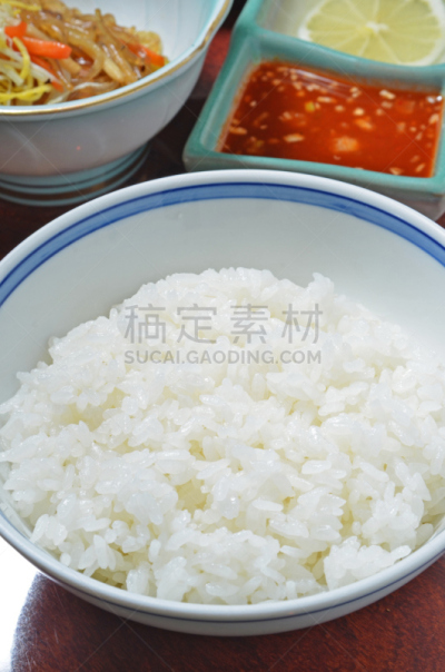 米,长寿饮食,餐具,垂直画幅,素食,膳食,特写,白色,装饰菜,瓷器