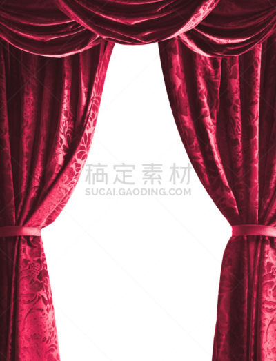 窗帘,白色背景,剧院,垂直画幅,纺织品,进行中,怯场,天鹅绒,光,百老汇