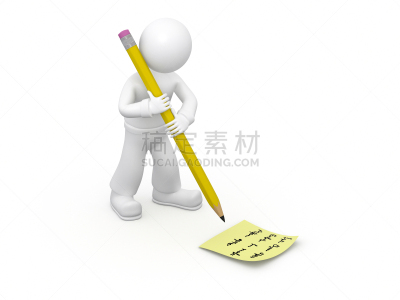 消息,三维图形,男人,办公室,办公用品,水平画幅,形状,绘画插图,性格,标签
