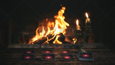塔罗牌,预言家,魔术师,暗色,概念,飘然,超自然,秘密,灵性,背景