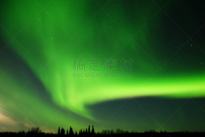 极光,形状,好奇心,费尔班克斯,北半球,磁场,北极光,天空,新的,水平画幅
