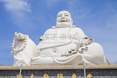 弥勒佛,宝塔,越南,佛,美托,安江省,名声,城市,董里府,湄公河