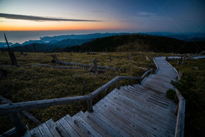 黎明,奈良县,山口,日本,ohdaigahara,天空,美,里山,休闲活动,水平画幅