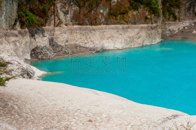 地狱火,火山湖,waimangu thermal park,罗托鲁阿,地震,水,酸,水平画幅,火山地形,户外