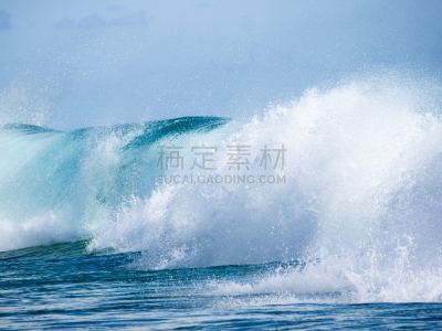 波浪,暴风雨,喷雾罐,重的,水平画幅,每分钟45转,巨大的,动物身体部位,特写,海浪