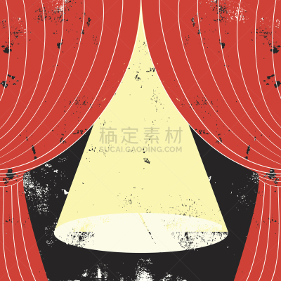 窗帘,红色,剧院,留白,艺术,纹理效果,风化的,无人,绘画插图