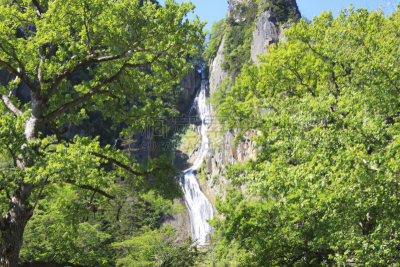 沟壑,层云峡,上川支厅,上川,自来水,自然,水,水平画幅,绿色,地形