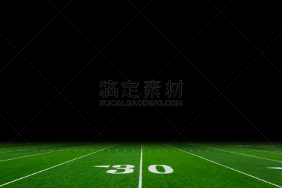 美式橄榄球场,留白,团体性运动,水平画幅,绿色,无人,美式腰旗橄榄球,橄榄球运动员,美式足球,草