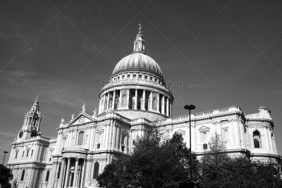 大教堂,圣保罗市,安全护栏,克里斯托弗雷恩,英国国教,国际著名景点,圣保罗大教堂,英国,英格兰,著名景点