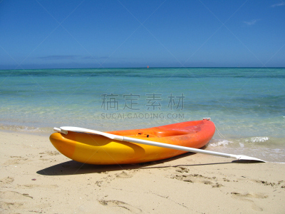 海滩,皮船,无人,拉罗汤加岛,双桨式划水,织工波顿,拉古纳海滩,比赛小划艇,波拉波拉,塔西提岛