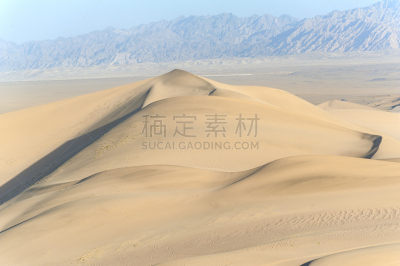 敦煌,沙丘,甘肃省,自然,水平画幅,地形,山,沙子,无人