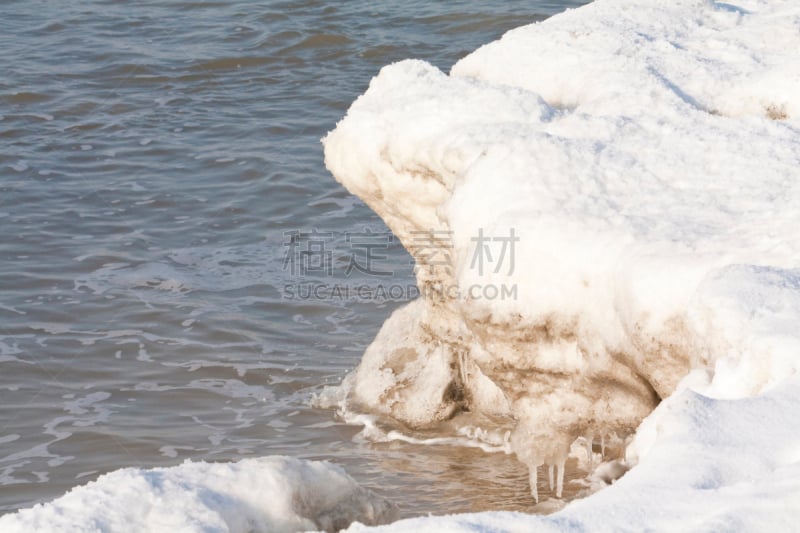 圣彼得彼得欧丁,冬天,德国,水,水平画幅,雪,德国北海地区,乐谱,海滩,利岛