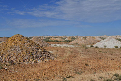 coober pedy,采矿业,蛋白石,澳大利亚,狩猎动物,工业,水平画幅,地形,无人,环境