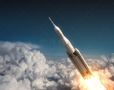 太空,云,顺序,天空,重的,宇航员,绘画插图,太空船,陆用车,容器