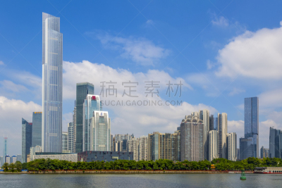 广州,风景,珀尔里福,广东省,三角洲,城市扩张,水,天空,夜晚,滨水