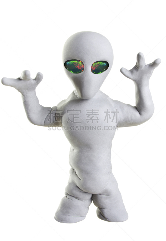 粘土,外星人,白色背景,史前人类,儿童游戏陶土,垂直画幅,性格,超自然,恐怖,动物