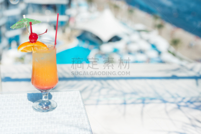 鸡尾酒,游泳池,水,度假胜地,水平画幅,无人,果汁,夏天,户外,挨着