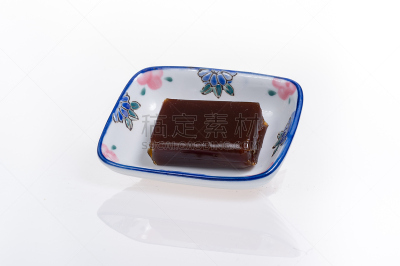 豆,果冻,甜食,白色背景,小的,分离着色,碗,水平画幅,干花,日月食