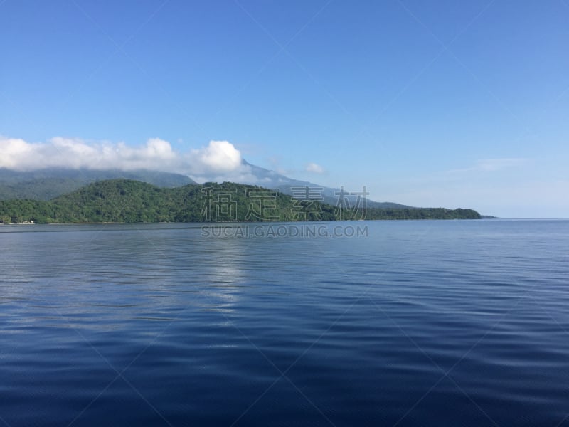 干米银岛,自然,水,天空,宁静,旅游目的地,水平画幅,无人,菲律宾,云景