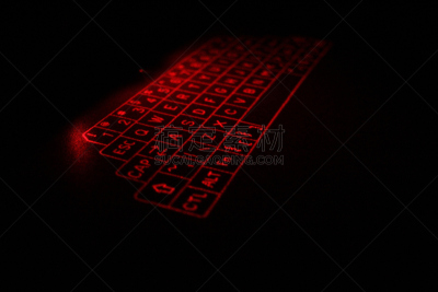网络空间,计算机键盘,数字,激光,数字化显示,计算机语言,红色,互联网,黑色,投射