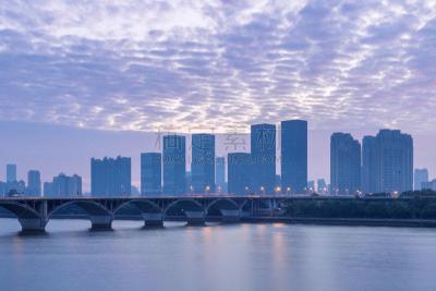 长沙,现代,黎明,建筑外部,云,著名景点,湖南省,河流,户外,天空